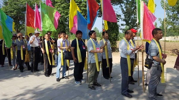 河南马氏宗亲联谊总会应邀参加首届中华慈孝节启动仪式